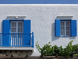 Les chambres Lodge Narlis à Sifnos