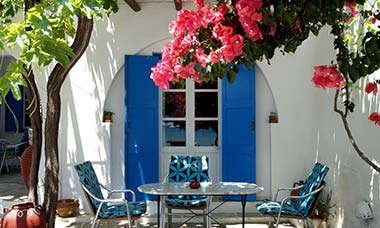 Lodge Narlis à Platis Gialos à Sifnos - Chambre Frini