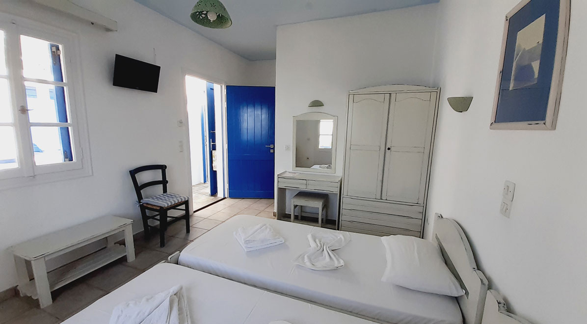 Chambre à Sifnos au bord de la mer