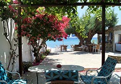 Veranda with sea view